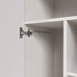 Armário Multiuso 2 Portas 70cm com Rodapé Ipanema CabeCasa MadeiraMadeira - 8