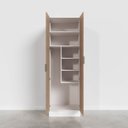 Ver imagem 7 de Armário Multiuso 2 Portas 70cm com Rodapé Ipanema CabeCasa MadeiraOriginals