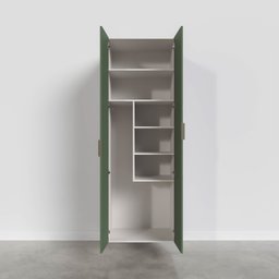 Armário Multiuso 2 Portas 70cm sem Rodapé Ipanema CabeCasa MadeiraMadeira - 7