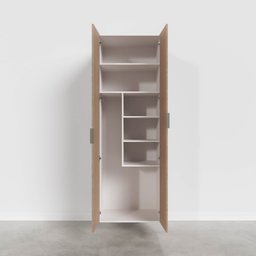 Armário Multiuso 2 Portas 70cm sem Rodapé Ipanema CabeCasa MadeiraMadeira - 7