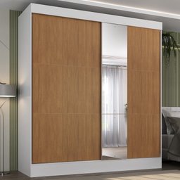 Guarda-roupa Casal Flex com Espelho 2 Portas 3 Gavetas Pantanal - 2 Guarda-roupa Casal Flex com Espelho 2 Portas 3 Gavetas Pantanal - 2