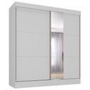 Ver imagem 3 de Guarda-roupa Casal Flex com Espelho 2 Portas 3 Gavetas Pantanal
