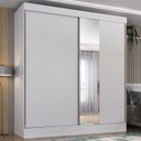 Ver imagem 1 de Guarda-roupa Casal Flex com Espelho 2 Portas 3 Gavetas Pantanal