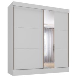 Guarda-Roupa Casal Flex com Espelho 2 Portas 3 Gavetas Pantanal - 3 Guarda-Roupa Casal Flex com Espelho 2 Portas 3 Gavetas Pantanal - 3