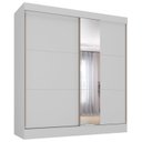 Ver imagem 3 de Guarda-Roupa Casal Flex com Espelho 2 Portas 3 Gavetas Pantanal