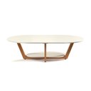 Ver imagem 6 de Mesa de Centro para Sala de Estar Oval Elegance