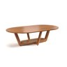 Mesa de Centro Oval para Sala de Estar Elegance Nature - 6