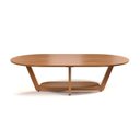 Ver imagem 2 de Mesa de Centro Oval para Sala de Estar Elegance Nature