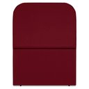 Ver imagem 5 de Cabeceira Solteiro 100 Cm com Frame Alana Suede Vinho Artte