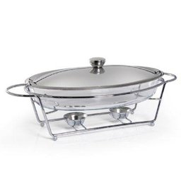 Rechaud Aço Inox Service Oval Gourmet Mix - 2
