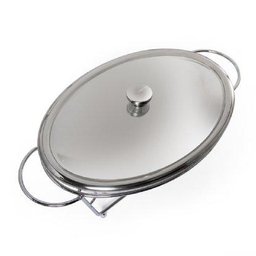 Rechaud Aço Inox Service Oval Gourmet Mix - 3