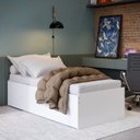Ver imagem 1 de Cama Solteiro 3 em 1 Matrix Branco