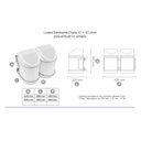 Ver imagem 2 de Lixeira Dupla Deslizante Embutir Pia Armário 12L com Trilhos