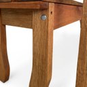 Ver imagem 5 de Conjunto de Mesa com 2 Bancos Madeira 200cm Marrom/Amadeirado