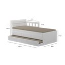 Ver imagem 3 de Bicama Infantil/Juvenil 3 Gavetas 100% MDF Branco
