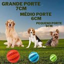 Ver imagem 3 de Kit 06 Bola Porta Petisco Cães Pet Brinquedo Interativo 5cm