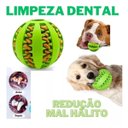Ver imagem 6 de Kit 06 Bola Porta Petisco Cães Pet Brinquedo Interativo 5cm