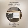 Gaveteiro Suspenso com 2 Gavetas para Fixar sob Tampo - 16