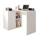Ver imagem 2 de Escrivaninha Mesa Escritório com 1 Porta Ripada Start