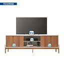 Ver imagem 5 de Rack Ripado para Tv até 72 Polegadas Portas Frisado Pés Cavalete Sparta