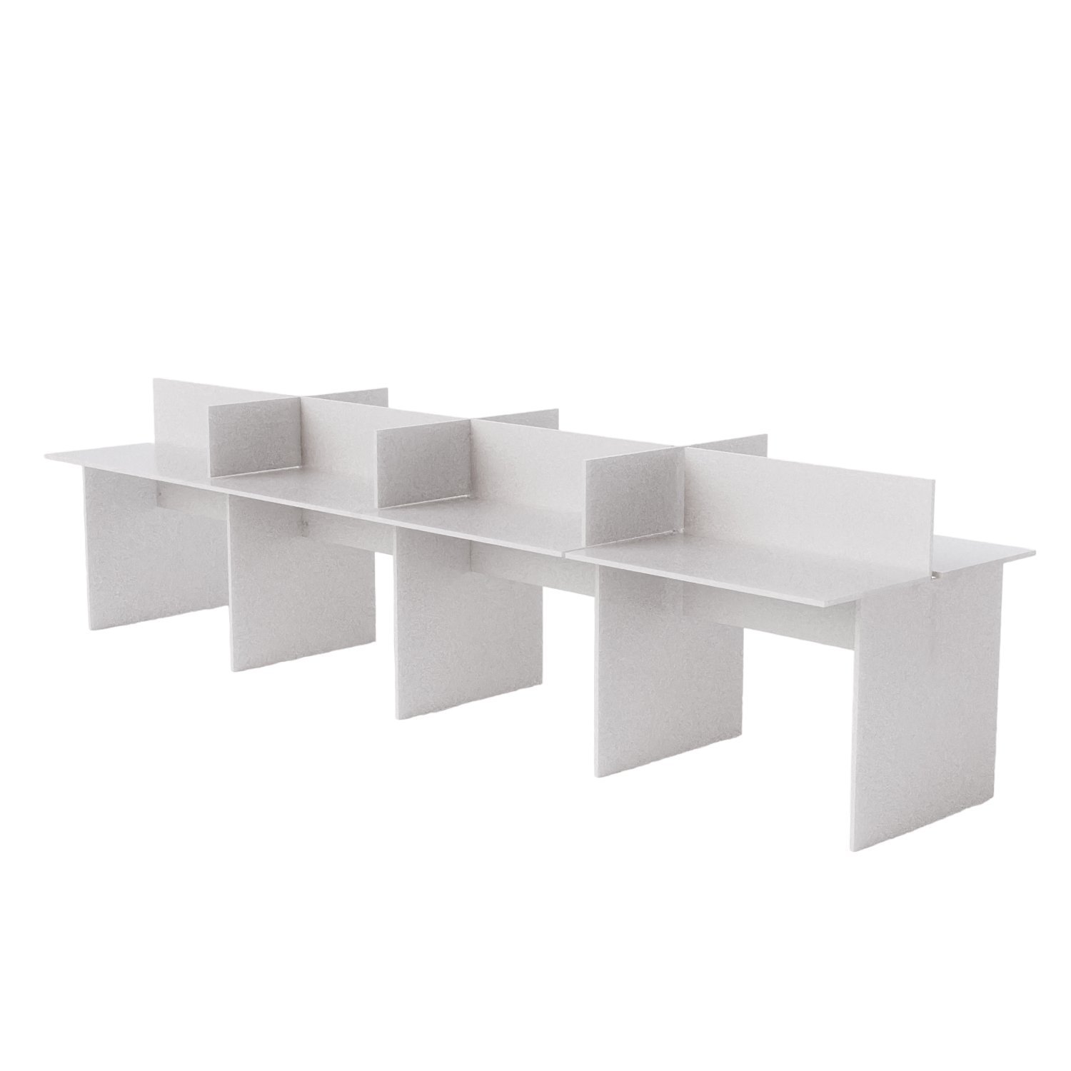 Mesa Plataforma 8 Lugares Cor:bianco