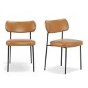Ver imagem 6 de Conjunto Mesa de Jantar Rústica e Banco de Madeira Maciça com Cadeiras Mona Marrom