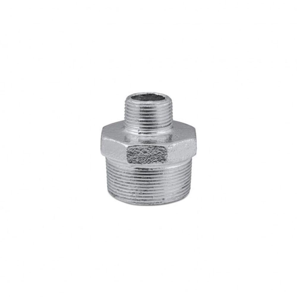 Niple de Reduçao Galvanizado 1" X 3/4" - 1