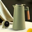 Ver imagem 2 de Garrafa Térmica com Termômetro 1l Verde Claro