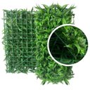 Ver imagem 3 de 9 Placas Planta Samambaia Artificial 60cm Jardim de Inverno Vertical Interno Realista e Permanente