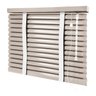 Persiana Horizontal - 1,50m Larg X 1,40m Alt - Alumínio 50mm com Fita Decorativa - Cor: Bege Escuro - 3