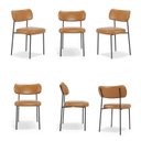 Ver mais imagens de Conjunto Mesa de Jantar Rústica Madeira Maciça com 6 Cadeiras Mona