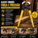 Ver imagem 4 de Torques Armador Alicate Turquesa Carpinteiro Profissional 7 Polegadas Multiuso Corte Ferro Arame Obr