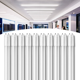 Kit 10 Lâmpadas Led Tubular 120cm 20w T8 1,2m Branco Frio Cor da Luz Branco-frio 110v/220v - 1