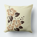 Ver imagem 6 de Kit 4 Capas de Almofadas Decorativas Moça Marrom 45x45cm C/zíper