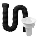Ver imagem 1 de Kit Sifão Preto 140cm + Válvula V2