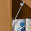 Ver imagem 2 de Armário Aéreo Duplo 120 Cm Porta Vidro Reflecta Matisse