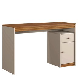 Escrivaninha Madrid Mavaular Off White/Naturale - 1