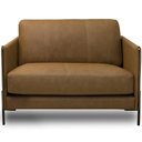 Ver imagem 6 de Poltrona Decorativa para Sala Living Industrial 80cm Amábile L06 Couro Camel - Lyam Decor