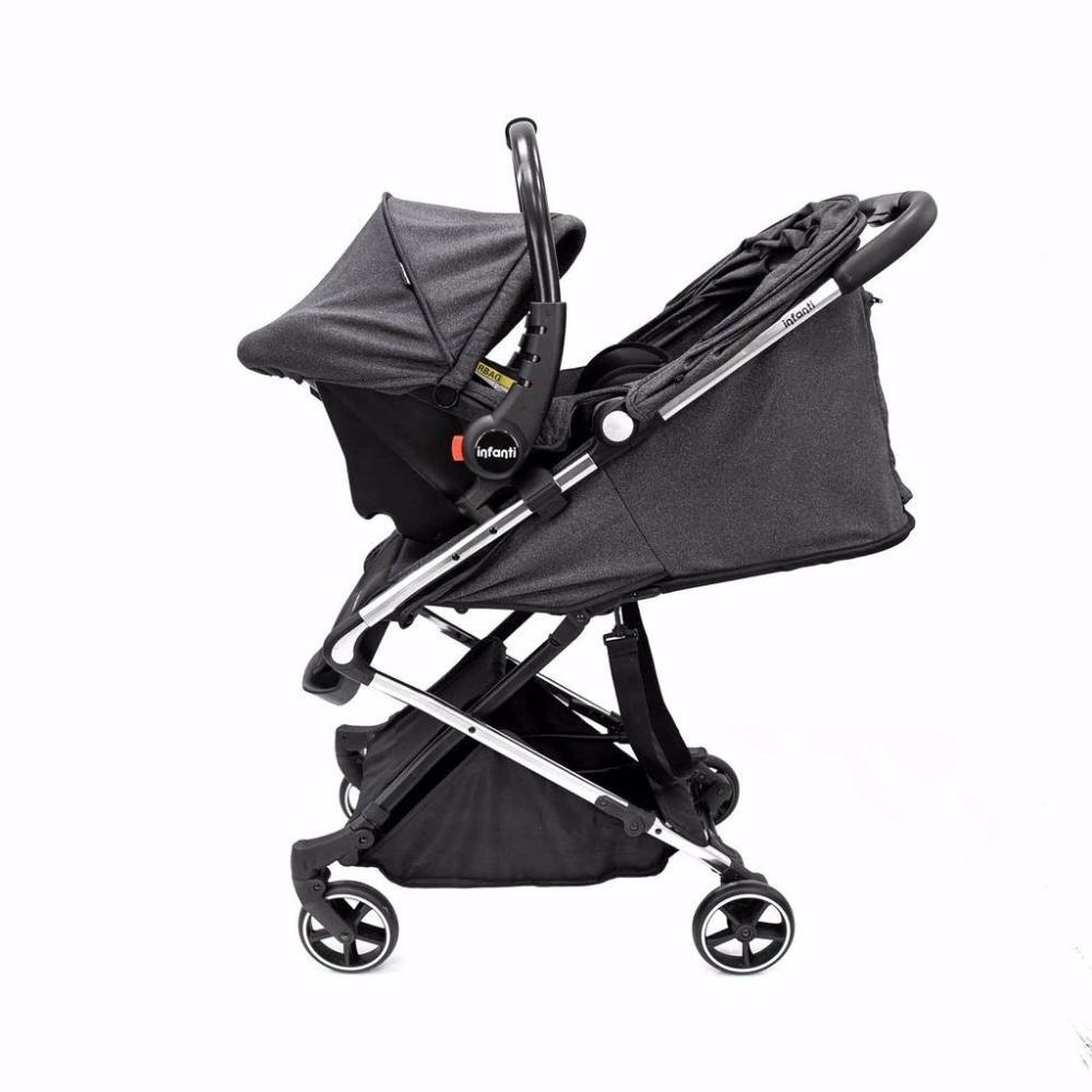 Carrinho com Bebê Conforto Travel System Legend Duo Fly Infanti Black Bold - 3