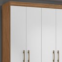 Ver imagem 5 de Guarda Roupa 9530 Naturale Branco Moval Naturale Branco