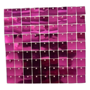 Ver imagem 4 de Kit 20 Placa Painel Shimmer Wall Muro Lantejoula Festa 30x30 Modelos:rosa