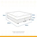 Ver imagem 3 de Cama Box com Colchão de Molas Ensacadas Classic Pocket Super King 193cm