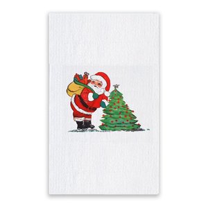 Pano de Prato Natal Gigante Algodão 75cm X 52cm