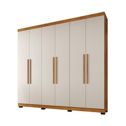 Guarda Roupa 6 Portas New Master Cinamomo Off Benetil - 2
