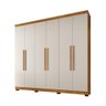 Guarda Roupa 6 Portas New Master Cinamomo Off Benetil - 2