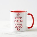 Ver imagem 4 de Caneca Personalizada Anúncio de Gravidez para Avó Keep Calm
