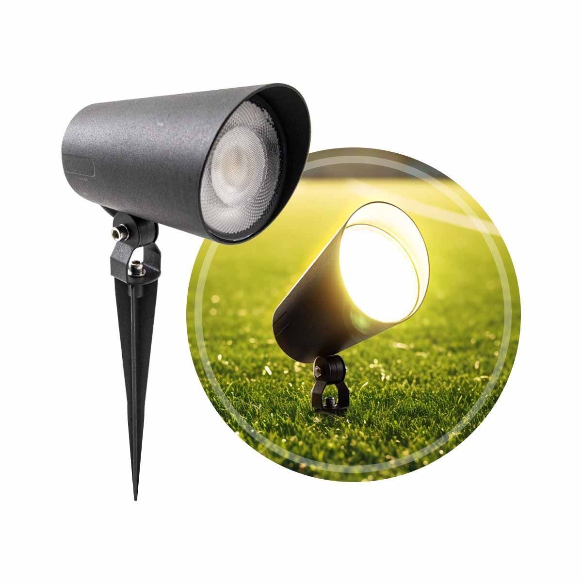 Espeto de Jardim 24° Led 15w Luz Amarela 3000k 1200lm 87463 Opus St2957 - 4