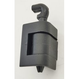 Dobradiça Semi Embutida em Poliamida - 50 Pcs - 2