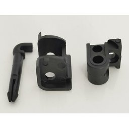 Dobradiça Semi Embutida em Poliamida - 50 Pcs - 3