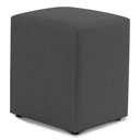 Ver imagem 1 de Puff Decorativo Sala de Estar Quadrado 36x47cm Linho Cinza - Desk Design